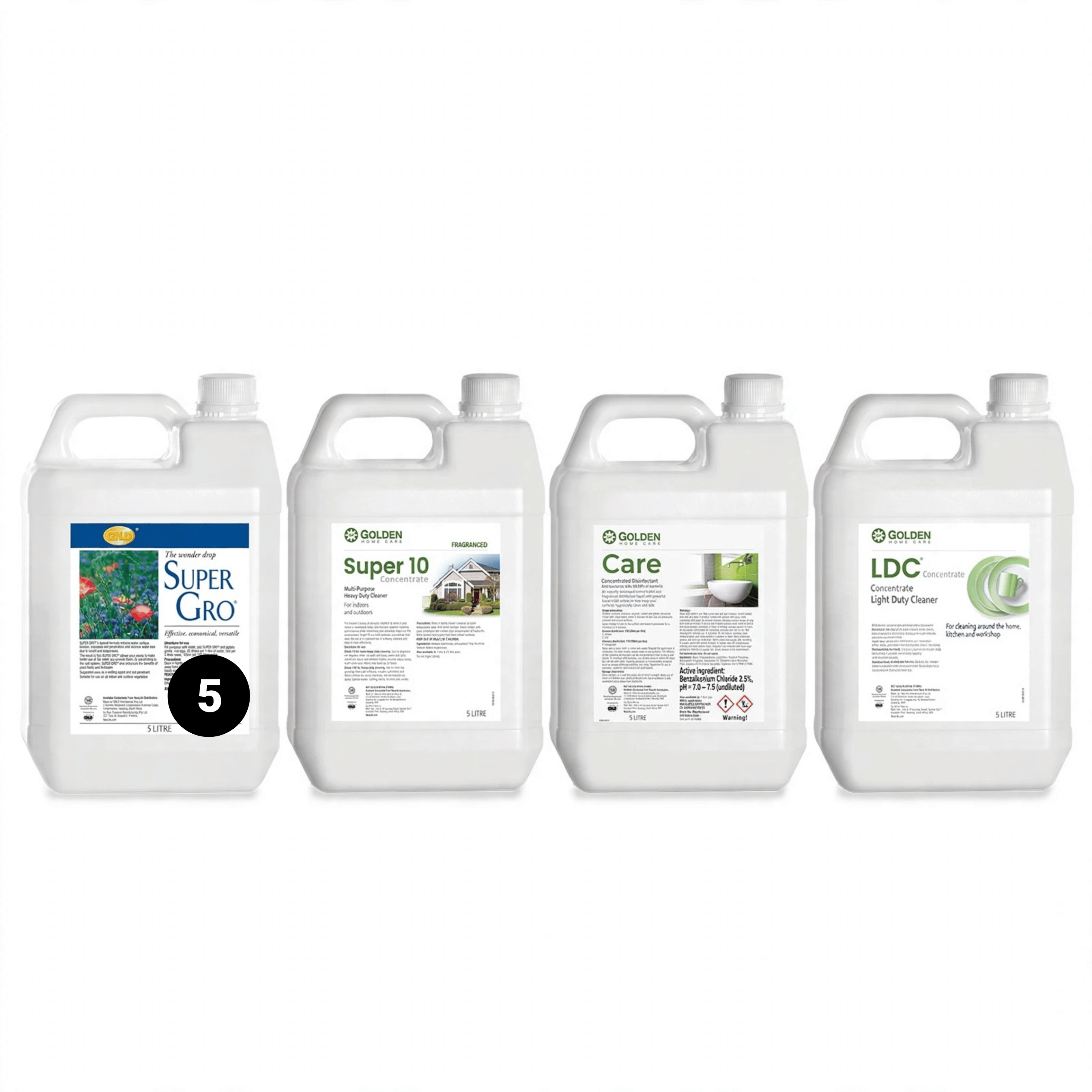 Super Gro + Three Fighters - Pack Premium 5L